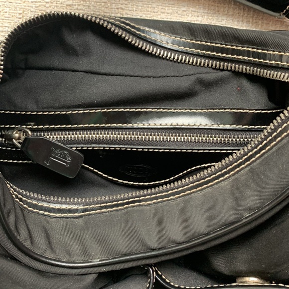 Tod’s Black Shoulder Bag Vintage - Picture 11 of 12